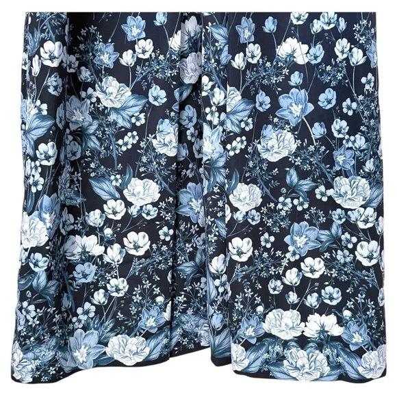 SACHIN & BABI Zoe Belted Gown, Ivory/Blue, Size 6, NWT - Picture 11 of 14